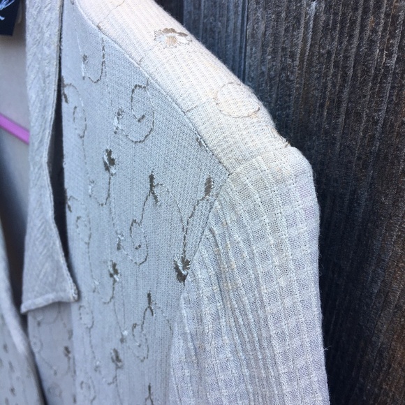 ⭐️ VTG Wild Rose Vintage Front Slit Maxi Dress - Picture 7 of 15